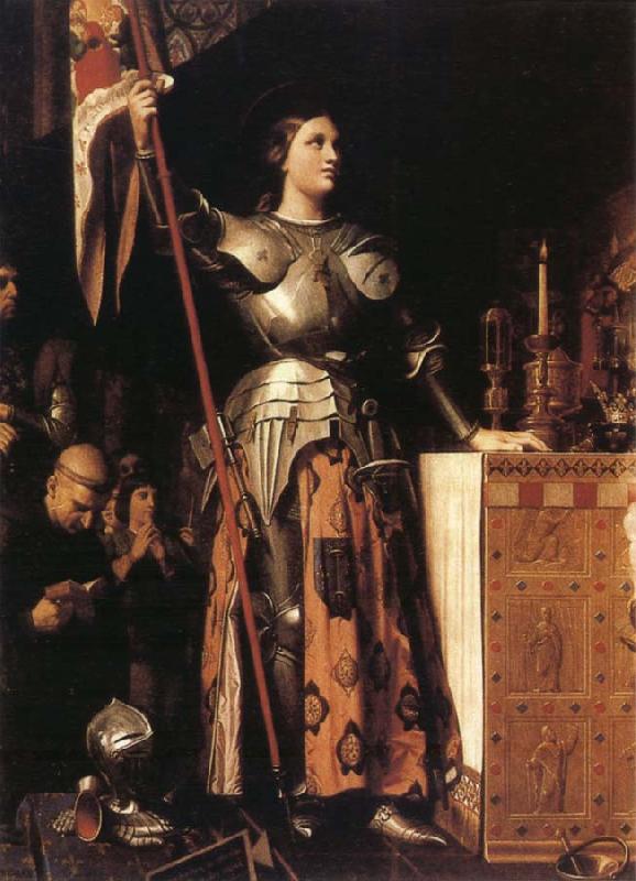 Jean-Auguste Dominique Ingres Joan of Arc at the Coronation of Charles VII in Reims Sweden oil painting art